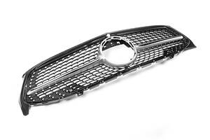 Передні грати (Diamond Silver) для Mercedes CLA C118 2019-2024 рр.