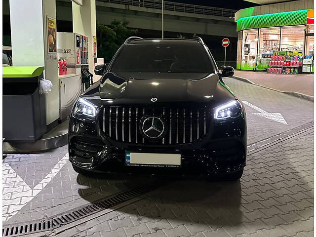 Передняя решетка 2019-2023 (GT Panamericana) для Mercedes GLS X167 - Фото 1
