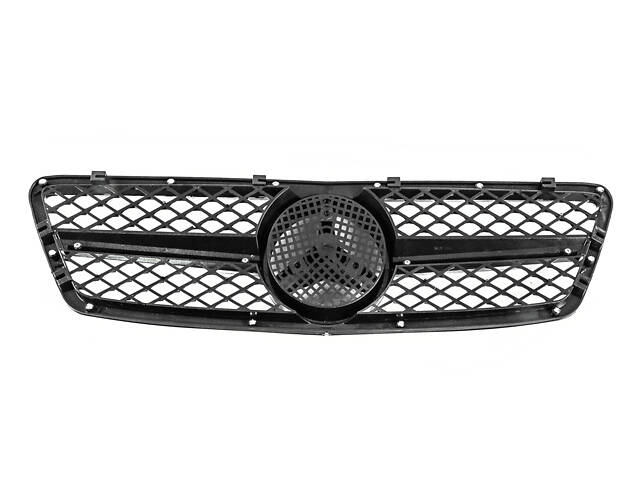 Передняя решетка AMG для Mercedes C-class W203 2000-2007 гг - Фото 5