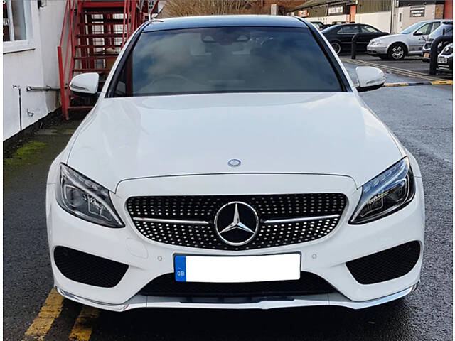 Передняя решетка Diamond Silver 2014-2018, с камерой для Mercedes C-сlass W205 - Фото 14