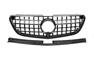 Передня решітка GT Black (для Vito W447) для Mercedes Vito / V-class W447 2014-2024 рр