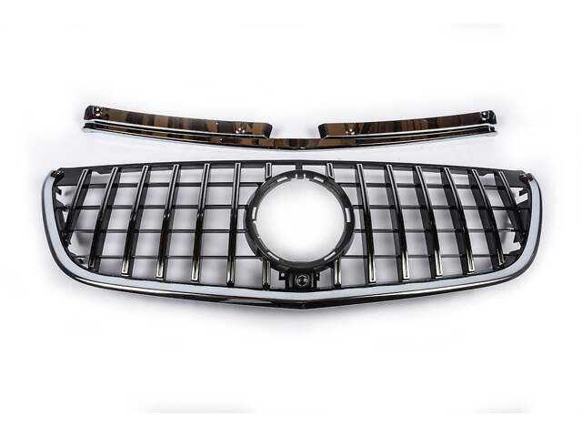 Передняя решетка GT Panamericana Chrome (2014-2023 для Vito W447) для Mercedes Vito/V-class W447 2014- гг - Фото 1