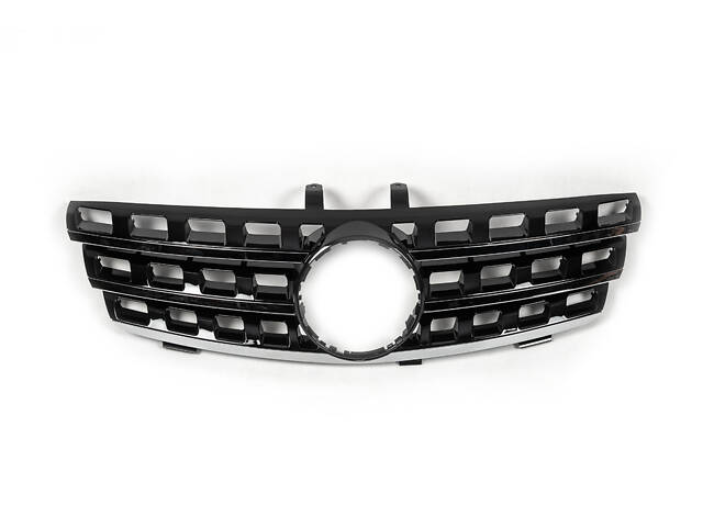 Передняя решетка (OEM) 2005-2008, Серая для Mercedes ML W164 - Фото 1