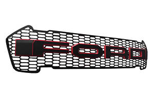 Передняя решетка V1 Черная для Ford Ranger 2011-2022 гг