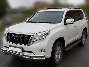 Передняя защита F3-31 (нерж) для Toyota Land Cruiser Prado 150