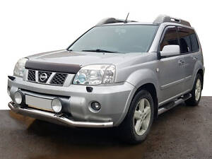 Передняя защита ST007 (нерж) для Nissan X-trail T30 2002-2007 гг.