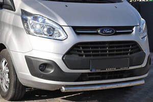 Передняя защита ST008 (нерж.) 60 мм для Ford Custom 2013-2024 гг