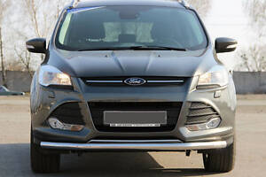 Передняя защита ST008 (нерж.) 60 мм для Ford Kuga/Escape 2013-2019 гг