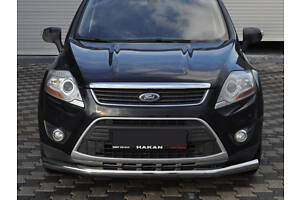 Передняя защита ST008 (нерж.) для Ford Kuga 2008-2013 гг