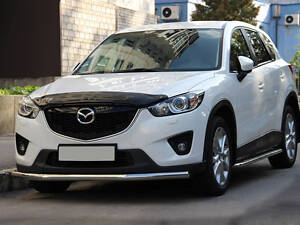 Передняя защита ST008 (нерж) для Mazda CX-3 2015-2024 гг