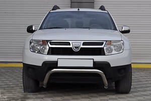 Передняя защита ST011 (нерж.) для Dacia Duster 2008-2018 гг