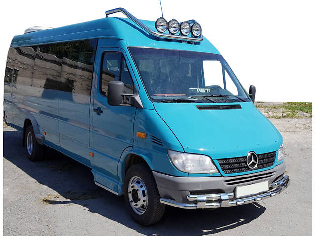 Передняя защита ST015-2 (нерж.) для Mercedes Sprinter 1995-2006 гг