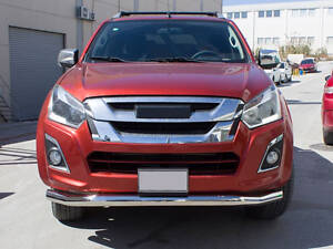 Передняя защита Texas (76мм, нерж) для Isuzu D-Max 2011-2019 гг