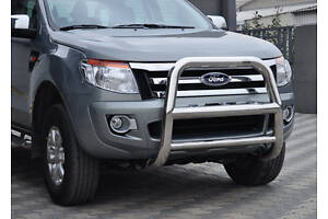 Передняя защита WT018 (нерж.) для Ford Ranger 2011-2024 гг