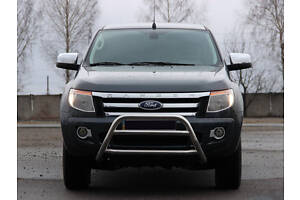 Передняя защита WT022 (нерж.) для Ford Ranger 2011-2024 гг