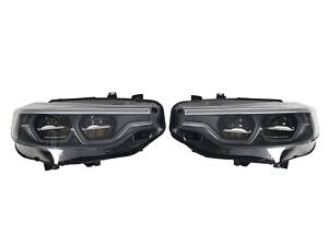 Передние фары Full Led (апгрейд) LCI на BMW 4 Series F32/F33 2013-2020 года