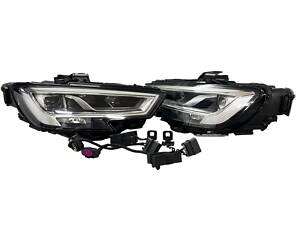 Передние фары Full Led ( замена на рестайлинг ) на Audi A3 8V 2012-2016 года