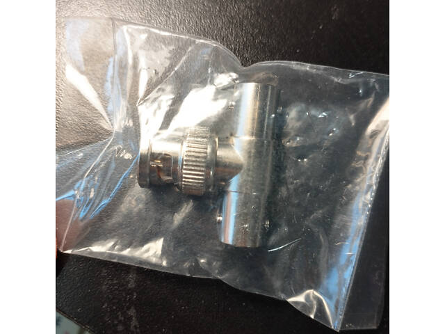 Перехідник, конвертер, адаптер 1 BNC-male (штир) - 2 BNC-female (гніздо). Новий! - Фото 6