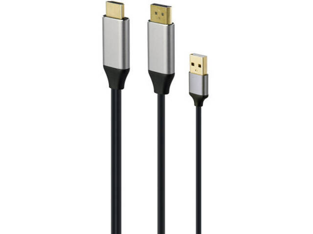 Перехідник Cablexpert HDMI to DisplayPort 4K 60Hz 2m (A-HDMIM-DPM-01) - Фото 1