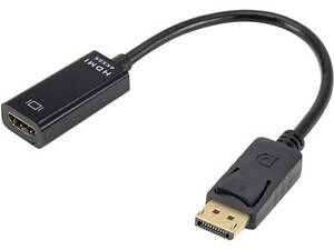 Перехідник DisplayPort Male to HDMI 4K Ultra HD Female ST-Lab (U-996-4K)