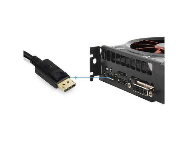 Перехідник DisplayPort Male to HDMI 4K Ultra HD Female ST-Lab (U-996-4K) - Фото 6