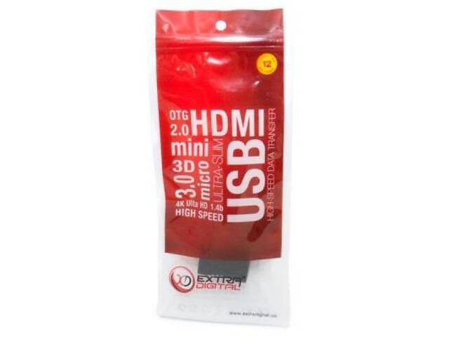 Перехідник HDMI F to HDMI F Extradigital (KBH1693) - Фото 4