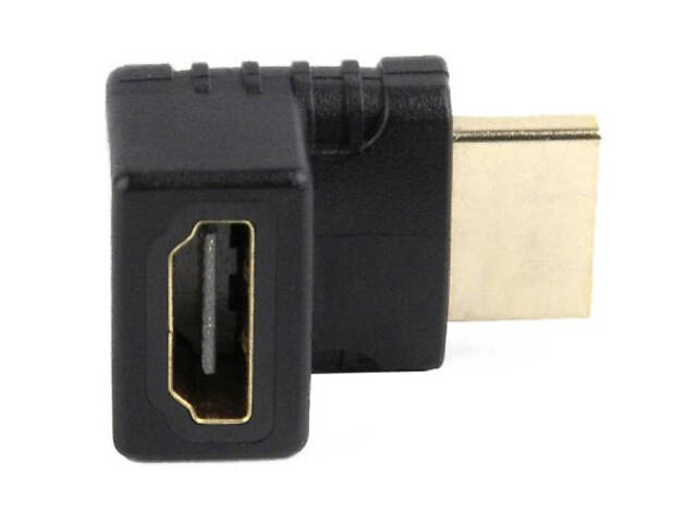 Перехідник HDMI M to HDMI F Cablexpert (A-HDMI270-FML) - Фото 2