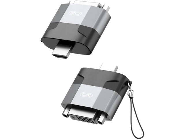 Перехідник HDMI to DVI XO (GB013-HDMIDVI.tranish) - Фото 1