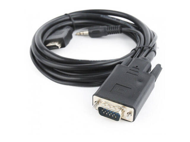 Перехідник HDMI to VGA 3.0m Cablexpert (A-HDMI-VGA-03-10) - Фото 2