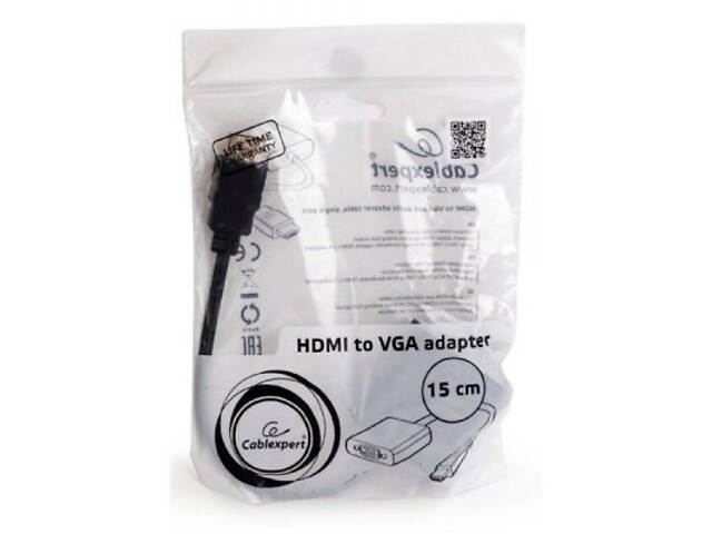 Перехідник HDMI to VGA Cablexpert (A-HDMI-VGA-03) - Фото 3