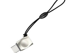Переходник Hoco UA8 MicroUSB to Type-C Стальной