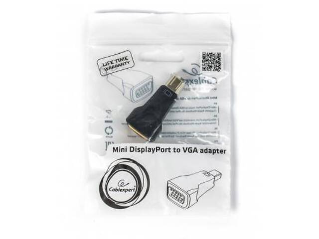 Перехідник mini DisplayPort to VGA Cablexpert (A-mDPM-VGAF-01) - Фото 3