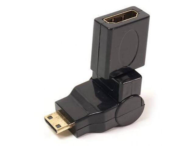 Перехідник mini HDMI AM to HDMI AF PowerPlant (KD00AS1300) - Фото 2