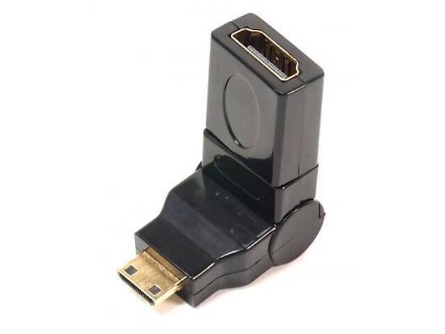 Перехідник mini HDMI AM to HDMI AF PowerPlant (KD00AS1300) - Фото 3