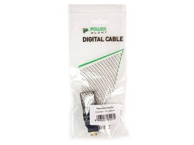 Перехідник mini HDMI AM to HDMI AF PowerPlant (KD00AS1300) - Фото 5