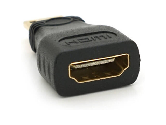 Перехідник miniHDMI M на HDMI F Voltronic (YT-A-mini HDMI(M)-HDMI(F)) - Фото 2