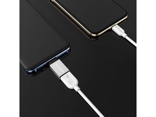 Перехідник OTG USB 3.0 AF to USB-C BOROFONE (6957531090328) - Фото 6