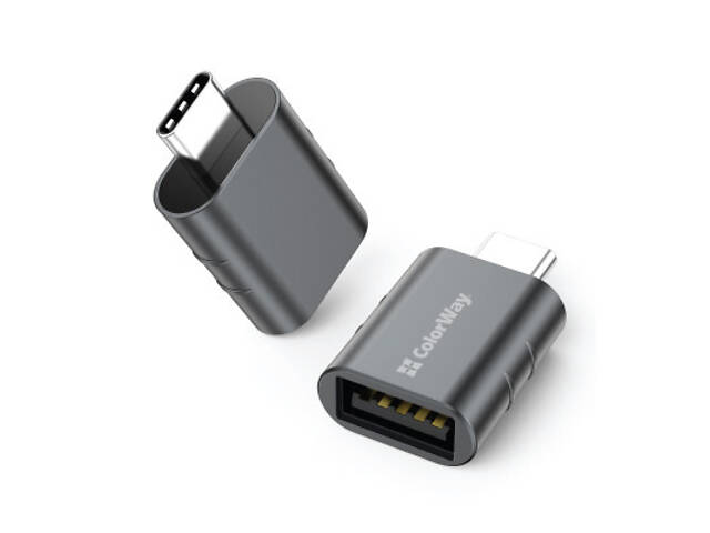 Перехідник OTG USB 3.2 AF to USB-C ColorWay (CW-AD-AC3) - Фото 1