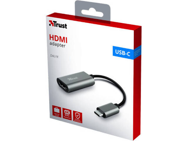 Перехідник Trust USB-C to HDMI Adapter (23774) - Фото 4