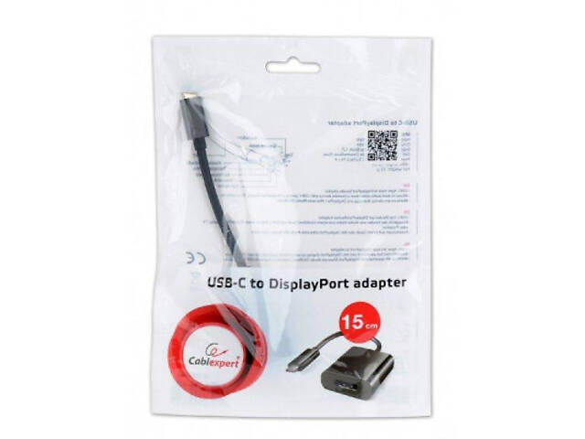 Перехідник Type-C to Display Port Cablexpert (A-CM-DPF-01) - Фото 2