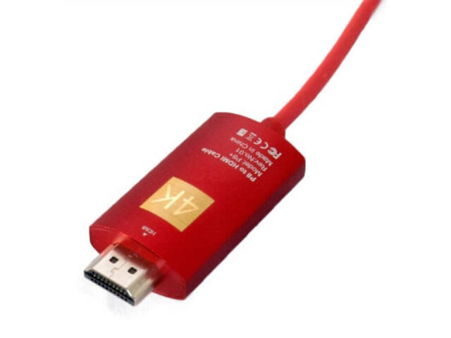 Перехідник Type C to HDMI, 2 м, 4K, 30HZ Extradigital (KBH1751) - Фото 2