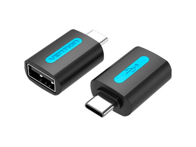 Перехідник USB 2.0 Type-C to USB AF (OTG) Vention (CDTB0) - Фото 1