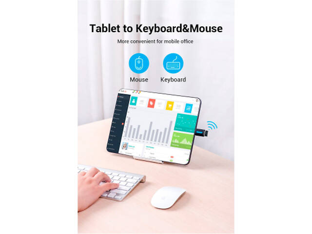 Перехідник USB 2.0 Type-C to USB AF (OTG) Vention (CDTB0) - Фото 8