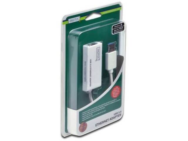 Перехідник USB 3.0 to Gigabit Ethernet Digitus (DN-3023) - Фото 2