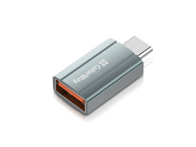 Перехідник USB-A toUSB-C ColorWay (CW-AD-AC) - Фото 6