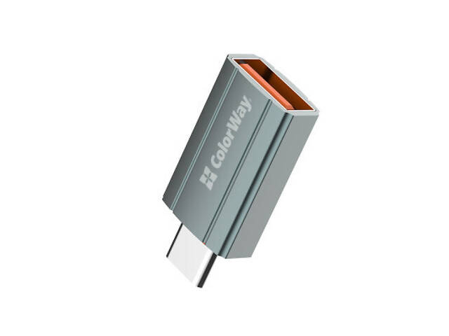 Перехідник USB-A toUSB-C ColorWay (CW-AD-AC) - Фото 11