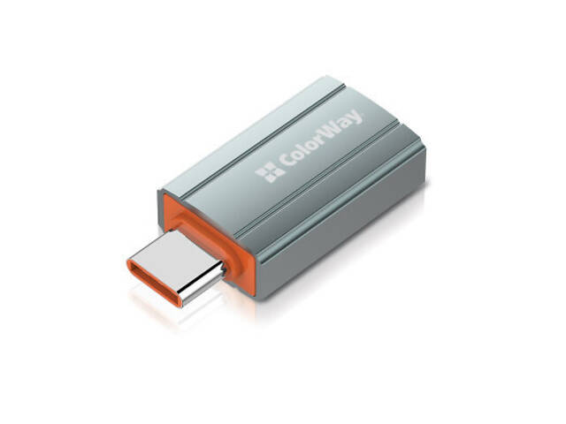 Перехідник USB-A to USB-C ColorWay (CW-AD-AC) - Фото 1