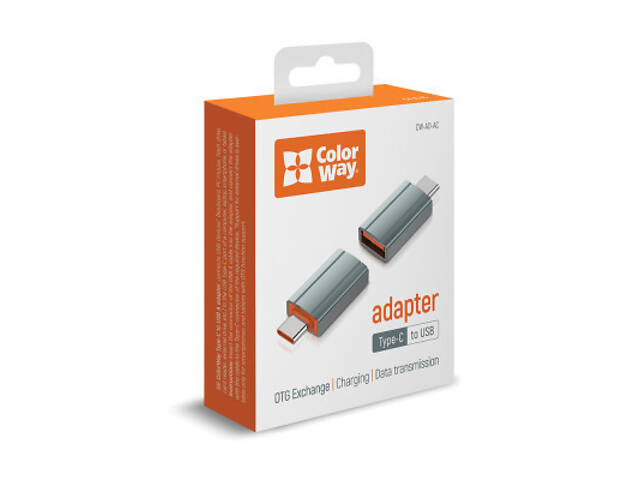 Перехідник USB-A to USB-C ColorWay (CW-AD-AC) - Фото 5
