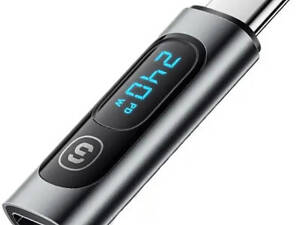 Переходник USB-C F to USB-C M digital display Essager (EZJTT-TX0G-P)