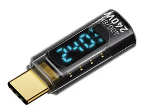 Перехідник USB-C M to USB-C F 40Gbps 240W 8K with display XoKo (AC-240TCС)